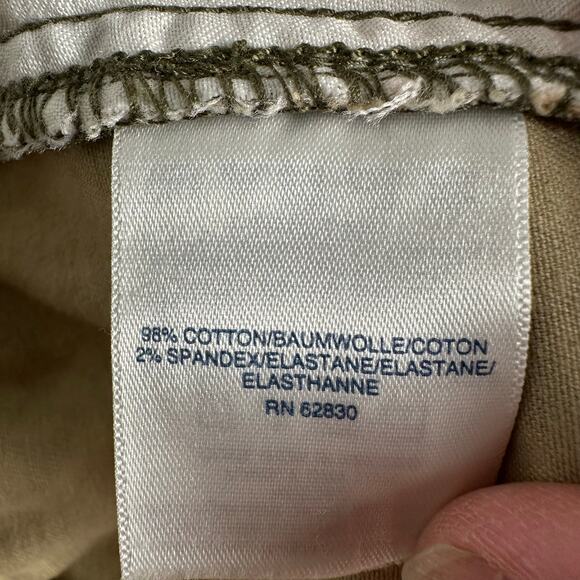 Lands End shorts floral stretchy band pull on pockets bohemian hippy plus size - Picture 7 of 13